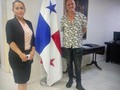 Hoy Lunes 15 de Agosto me recibió la Embajadora de Panamá en Israel Adis Urieta en la Embajada. Avanza el apoyo de las Embajadas Hispanas a mis clases de Teatro en español en Israel. Se vendra la Movida de Microteatro Hispano y la Premiación.