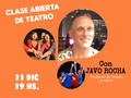 El 11 de Diciembre estoy en Afula.  🆕NUEVO ENCUENTRO del MOADÓN TARBUT (club de cultura y mas) Para los latinos de Afula. Un lugar para reunirnos y estar juntos, hacer actividades culturales, conferencias, música, compartir charlas y hermosos momentos.  El 11/12 a las 19:00 hs.🕡 (Se requiere puntualidad) Calle Hagas 4- Afula ( Eshkol hapais- donde está el teatro).  🍀Los invito a participar de una clase abierta de teatro especial, divertida y emocionante.  📌Con el profesor de teatro y actor Javo Rocha.  ✔️Organiza el Depto. de Absorción de la Munic. de Afula. Con el apoyo del Ministerio de absorción. אגף קהילה עיריית עפולה משרד העלייה והקליטה Ministerio de Absorción e Inmigración de Israel  ✔️Coordinadora: Monica Yalon