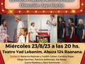 🎭 Muestra de teatro de autores panameños en Israel 🎭 Una aventura de arte, drama, emoción, suspenso y risas. Escenas que reflejan la amistad en la soledad de la vejez, a los desaparecidos tras la invasión de los Estados Unidos a Panamá en diciembre de 1989.  👉 Para adquirir tu entrada: ó llamando al *8864  Costo: 20 shekels. Bajo la idea de la Embajada de Panamá en Israel y la dirección de Javo Rocha. Actúan: Natacha Raijman y Yudith Cohen, Carolina Rojas, Diego Sanchez, Patricia Ashkenazi, Ale Barav, Juana Ramirez y Sara Sosnowki. Obras: 🔷 “Seamos Felices” de Daniel Gómez Nates, La soledad vista con optimismo, alegría, es vivir con optimismo que el mañana va a ser mejor y que la amistad es un valor fundamental para la vida. 🔷 “Incomunicados” de Manuel Paz Batista, Esta obra revive la angustiosa noche que cambio la vida de miles de ciudadanos en la ciudad capital y en las provincias panameñas el 20 de diciembre de 1989. 🔷 “Desparecidos” de Alex Mariscal, Remonta a la audiencia a la víspera del año 1990 en el que ciento de mujeres vivieron horas de angustia desgarradora buscando tener noticias de sus maridos tras la noche de la invasión de Estados Unidos a Panamá.   #panama #israel #argentina #autorespanameños #dramaturgiapanameña #dramaturgospanameños #teatropanameño #produccionpanameña #embajadadepanama  @iltv_israel /@agenciajudia @visavisnoticias @itaibd1 @organizacion.masuah @kerenleyedidutarg @weare.israel @notilatinoisrael @tvezralatina @televisionacad @aurora.israel @olei.israel @israel @israel_en_espana @israelenmexico @diariojudiomexico @israelsinfiltro @israelenespanol @amiaonline @janainagob @tvnpanama @nissannativ @doronzafrir @habimatheatre @tmuna_theater @urietaadis @embpanamaisrael @israelinmiami @israel_in_panama @verteatropanama @premiosescena @castingpanama @panamateatro @teatroaba @teatrolaestacion @teatronacionalpanama @teatropacific @teatroyshowsdepanama @danielgomeznates @renanfernandezzz @luisgustavoactor @daniel.dominguez2006