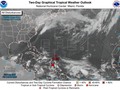 El Centro Nacional de Huracanes vigila una onda tropical en el Caribe