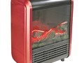 COMFORT ZONE CZFP1 Mini Electric Fireplace HBCCZFP1    Comfort Zone® Mini Fireplace with simulated 3D flames has high efficiency PTC ceramic heating elements with a 3 position rotary switch.