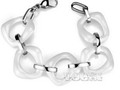 White Stainless Steel High Polish Ceramic Bracelet BRCJ-07979  $35.99 #julieannsboutique # bracelets #jewelry # women’s #products #boutique #shopnow #shop #forsale #online #onlineshopping #onlineboutique #buyonline #buy #buynow #beautiful #ceramic #available #availablenow #availableonline #beauty