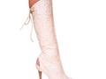 Karo 3286 Beige Croco 5.5″ Inch Heel Lace Up Knee Height Boots    Karo 3286 Beige Croco 5.5" Inch Heel Lace Up Knee Height Boots Croco Leather with Lace-up Back, with Zipper, Open Back and Open Toe, 5.5″ Aba Heel. Available sizes 5-10. For more products click here Follow us on Facebook here