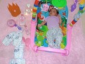 Mi pequeña cumpliendo su primer mes 😊😊😍