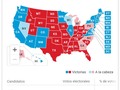 Así van las apretadas elecciones en Estados Unidos.