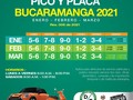 Pico y placa, #Bucaramanga para el primer trimestre de 2021. transitobucara
