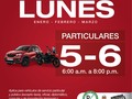 El pico y placa para hoy lunes 25 de enero.  🚗🏍Vehículos particulares: 5⃣ y 6⃣