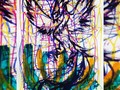 The phoenix . . . . . . . . . . . . . . . . . . . . . . . . . .🎨 #phoenix #bird #legend #legendary #green #orange #feather #wings #art #arte #artist #artistic #artists #acrylic #artlovers#myart #artwork #illustration #oil #color #bestartfeatures #instaart #painting #drawing #paintings #ink #creative #artistsofinstagram