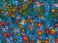 Garden . . . . . . . . . . . . . . . . . . . . . . . . . . . . . . . . . . . . . . . . . . . . . . . . . . . . . .  #artoftheday #garden #color #creative #life #painting #paint #colour #artwork #myart #flower #masterpiece #instaartist #abstract #graphic #pop #popart #blue #designer #red #yellow #pictureoftheday #artist #art #arts #acrylicpainting #paper