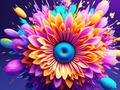 You are a flower . . . . . . . . . . . . . . . . . . . . . . . . . . . . . . . #flower #digital #digitalart #pop #popart #color #3d #art #artist