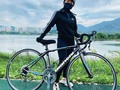 아차산 -> 양평  Estos días mi papá y yo andamos en modo ciclistas 🚴‍♂️ Amo andar en bici desde chiquita y me encanta que hayan calles especiales para eso!  Corea tiene conexión para llegar a muchos lugares en bici y mi papá me retó a ir hasta Busan que son 550km 🥲 Sería el reto más grande después del Iztaccihuatl…que también es algo que me había retado mi papá en ese entonces.  Se animarían ustedes? Considerando las subidotas y dolor de trasero?  #korea #korean #corea #coreana