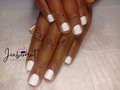Eres amante del color blanco en tus uñas 🤍🤍🤍  Recuerda agendar tu cita numero en el perfil📞 #nails💅🏻#acrilicasnails#uñasacrilicas#semipermanente#glitter#latinnails#diananails#spadeuñas#caliescali#acrilicas#nailscali#pies#nailsstar#imtagram#blancoynegro#tradicional #uñasnaturales #instagram#uñasjenbermut#uñasalocolombiano#glitter#uñascali#baby#blanco