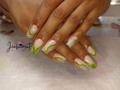 Que tal estás uñas con tono verde 💚💚💚  Recuerda agendar tu cita numero en el perfil📞 #nails💅🏻#acrilicasnails#uñasacrilicas#semipermanente#glitter#latinnails#diananails#spadeuñas#caliescali#acrilicas#nailscali#pies#nailsstar#imtagram#blancoynegro#tradicional #uñasnaturales #instagram#uñasjenbermut#uñasalocolombiano#glitter#uñascali#baby#lineas