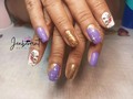 Después de 24 días hacemos cambio de estás lindas uñas en esmaltado semipermanente 💜💜💜  Recuerda agendar tu cita numero en el perfil📞 #nails💅🏻#acrilicasnails#uñasacrilicas#semipermanente#glitter#latinnails#diananails#spadeuñas#caliescali#acrilicas#nailscali#pies#nailsstar#imtagram#blancoynegro#tradicional #uñasnaturales #instagram#uñasjenbermut#uñasalocolombiano#glitter#uñascali#baby