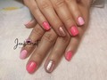 Cambios de rojo a rosado barby 💕💕💕  Recuerda agendar tu cita numero en el perfil📞 #nails💅🏻#acrilicasnails#uñasacrilicas#semipermanente#glitter#latinnails#diananails#spadeuñas#caliescali#acrilicas#nailscali#pies#nailsstar#imtagram#blancoynegro#tradicional #uñasnaturales #instagram#uñasjenbermut#uñasalocolombiano#glitter#uñascali#baby