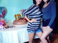 Mi hermana chiquitica ya creció 💕 Todo lo mejor para ti mi negra bella! 🎂🎊🍻 Felices 1⃣7⃣🎊 #HappyBirthday #Sisters #Venezuela #Girls