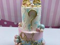 Una tierna cake para revelación de sexo 💖💙 así empezamos el año 2023😍  ¿Qué creen que fue? ¿Niña 👧🏻 o Niño 👦🏻?   #cake #cakestyle #cakesdesign #cakesdecor #cakedecorating #cakedesigner #cakeoftheday #cakeofinstagram #genderreveal #maracay #jennyblueth #jennybluethcakes