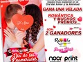 🛑🛑CONCURSO Válido hasta el 10-02--2023  🥂Para este 14 de febrero Noor Publicidad en alianza con Rúcula Restaurant, Jenny Blueth y Print Express, traemos un concurso que te va a enamorar...  💖2 Veladas Románticas en el restaurant @rucularestaurant,   💝2 regalos sorpresa de la reconocida diseñadora de pasteles 🍰@jennyblueth   💖regalos sorpresa @noorpublicidad y @printexpress.ca  !SON 2 GANADORES!  ESTE NO ES EL POST OFICIAL ❌❌   ✅Cuenta oficial @noorpublicidad  Para ganar recuerda seguir los pasos para participar:  💘OPCION 1  Sigue a todas las cuentas   @noorpublicidad   @printexpress.ca  @rucularestaurant   @jennyblueth  COMENTA EN EL POST OFICIAL DE LA CUENTA  ✅ la persona con quien te gustaría compartir esta velada, etiqueta a 2 amigos y utiliza el hashtag #sentimientosquenosunen  ✅Si quieres aumentar tus posibilidades de ganar, sube a tus historias una fotografía con tu pareja mencionando las cuentas patrocinantes con el hashtag #sentimentosquenosunen  💘OPCION 2  ✅Visita las instalaciones de @rucularestaurant donde obtendrás un cupón por cada persona en tu mesa, así tendrás más oportunidades de ganar, una de las veladas románticas para tu persona especial.   ✅Los ganadores serán elegidos el día Sábado 11-02-2023, desde las instalaciones de @rucularestaurant  ❤️NOTA: Se procederá a verificar que todos los participantes cumplan con los requisitos y quien incumpla lo antes mencionado será descalificado.