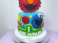Quién no recuerda a Elmo y a sus amigos?🍪  Amé el proceso para realizar esta cake ya que fue un viaje en el tiempo hacia mi infancia🥰  Dale like si te gustó🧡  #jennyblueth #jennybluethcakes #cake #cakes #torta #tortas #cakedecoration #cakeoftheday #cakeoftheinstagram #cakeoftheweek #cakedesign #cakedesigner #maracay #caracas #valencia