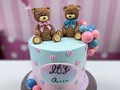 Amo ser parte de sus momentos especiales🤰🏻😍  Disfruto mucho modelar los ositos ya que soy una fan enamorada de los peluches🐻   Que team son? Niño💙 o Niña💖?  #jennyblueth #jennybluethcakes #cake #cakes #torta #tortas #cakedecoration #cakeoftheday #cakeoftheinstagram #cakeoftheweek #cakedesign #cakedesigner #maracay #caracas #valencia