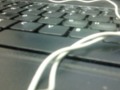Wire in keyboard