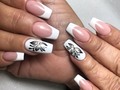 Realce de acrílico, manicura permanente y diseño by jirema 😍✨✨💅🏼💅🏼