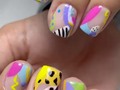 Manicura permanente, diseño personalizado by nadine 😍😍🎉🎉✨