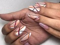 Uñas acrílicas, manicura permanente y diseño by jirema 😍😍✨✨💅🏼💅🏼