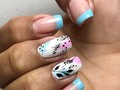 Manicura permanente, francesa y diseño 😍😍💅🏼💅🏼🌱🌿