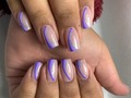 Realce de acrílico, manicura permanente y diseño by Marbella 😍😍💅🏼💅🏼