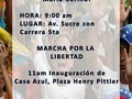 #Guanare Únete a la lucha.  Te invitamos a darle la Bienvenida a MARIA CORINA MACHADO. Viernes/09/Junio Hora:9:00 Am Lugar: Av Sucre con carrera 5ta  Vamos todos a marchar por la LIBERTAD de Venezuela y Decirle "No a la Constituyente" A las 11:Am sera la inauguración de la casa azul, en la Plaza Henry Pittier  #No+Dictadura #No+Represión #TodosSomosVenezuela