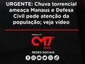 Eita que a chuva tá forte hein..!! Defesa civil já começou a mandar mensagem  #ALERTA