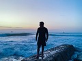 Se puede ser realmente feliz y a la vez un vagabundo en la playa. . . . #playa #lobitos #lobitosperu🇵🇪 #peru #oceano #mar #sunset #atardecer #sullanalaperladelchira