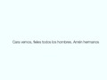 Amén hermanos...