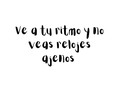 Ve a tu ritmo y no veas relojes ajenos ❤️✈️ #SerViajero