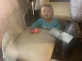 Looks who is stuck 😡🤣 z man !!! #babyfever #cutebabies