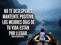 Positivo, optimista! Feliz domingo mi gente linda! @jochebecdesign