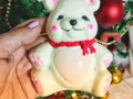 Osito polar 💙 en chocolate blanco  #chocolateblanco #osochocolatoso #osopolar #osopolares #osopolar🐼 #osodechocolate #navidadarmenia #navidad2022
