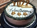 Torta de grado con decoraciones en Chocolate blanco 💝  #tortaartesanal #tortatresleches #tortagrado #tortaartesanal #tortaarmenia #tortagenovesa