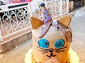Una chiquita muy linda hoy 😸🧡  #tortatematica #tortacumpleaños #tortagatos #tortaarmenia #tortachocolate #tortaartesanal #tortaarmenia #regalosarmenia #sorpresasarmenia #desayunossorpresaarmenia #armeniaquindio #tortaaxm #gatos #gatoslove