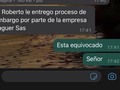 Cuando te llegan estos whatsapp queda uno como 🙄😬