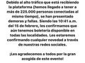 Toca esperar las otras fechas