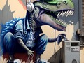 No podia falta nuestro #dinosaurio este es el #vagosaurio 🦖