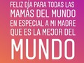 Feliz dia a todas las mamis, por ser lo mejor que nos ha pasado en la vida. Etiqueta a tu mami aquí abajo y dejale un lindo mensaje. . . . .  #monday #mom #mommy #felizdia #venezolanosenelmundo #venezolanosenvenezuela #venezolanosenelexterior #venezolanosenmiami #sunday #love #mama