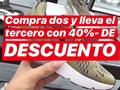 Elige AthleticShoes, pide ya! 0412-9599114. . . COMPRA CON AMIGOS Y LLEVA EL ÚLTIMO PAR A 40% de descuento, lleva 6 y tendrás uno a 90% de descuento, compra 7 y lleva uno totalmente gratis!