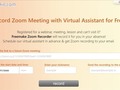 Para grabar sesiones de Zoom a las que no podemos asistir vía wwwhatsnew