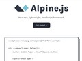 Alpinejs: Una alternativa liviana de jQuery para aplicaciones modernas vía wwwhatsnew