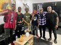 Oficialmente soy fanático de todos estos monstruos! Que agradable compartir tarima con todos.