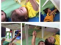 Pintar de cabeza #EstimulaciónTemprana #educación #formación #cuidados #Guarderia #maternal #bebes #niños #Mérida #Venezuela #QUERUBINES