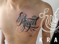 Lettering del día de hoy en kraken tattoo studio citas al 3207916458 calle 167a #47-19local 23 Bogotá #bogota #bogotart #colombia #tattoostyle #blackwork #bogota